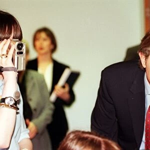 Tony Blair in Glasgow April 1999, Scottish Parliament election