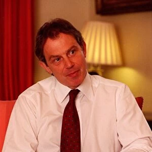 Tony Blair Prime Minister April 98 Iside 10 Downing street