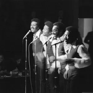 The Four Tops performing at Fiesta. Circa 1973 The Four Tops performing at Fiesta. Circa 1973