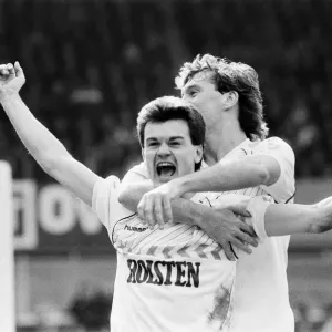 Tottenham 4-1 Watford, FA Cup semi final match at Villa Park, Saturday 11th April 1987 Tottenham 4-1 Watford, FA Cup semi final match at Villa Park, Saturday 11th April 1987