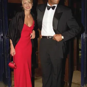 Les Ferdinand and Dani Behr at the Ritz Hotel, 1998 Print