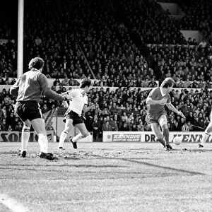 Tottenham Hotspur 2 v. Liverpool 0. March 1980 LF02-18-093 Local Caption Division