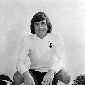 Tottenham Hotspur footballer Martin Peters. September 1973