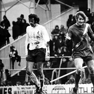 Tottenham Hotspur v Manchester City League match at White Hart Lane 10th February 1973