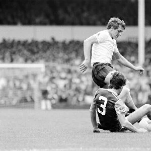 Tottenham Hotspur v West ham United league match at White Hart Lane 3rd September 1983
