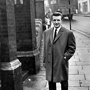 Tottenham Hotspurs winger Terry Dyson outside Enfield Magistrates court today 20th