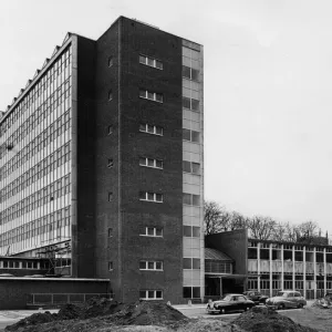 The towering block of the Lanchester College of Technology The towering block of the Lanchester College of Technology