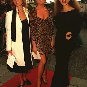 Tracy Shaw Tina Hobley and Angela Griffin from Coronation Street arrive for the Bafta