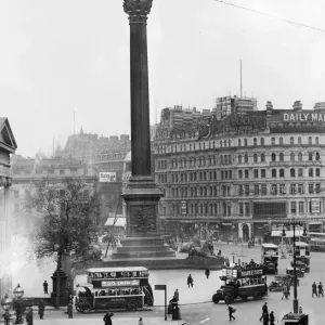 Trafalgar Square Print circa 1926