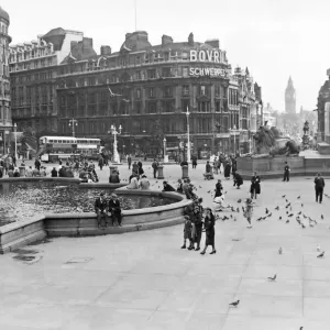 Trafalgar Square Print, September 1932