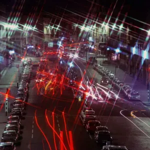 City Traffic Print - Farringdon Road, London 1975 City Traffic Print - Farringdon Road, London 1975