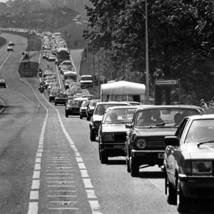 A1 Traffic Hold Up Print, Northumberland 30 May 1982