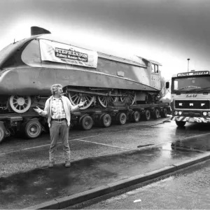 Silver Link on A1 Motorway, 23rd February 1989 Print Silver Link on A1 Motorway, 23rd February 1989 Print