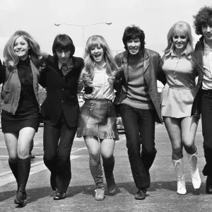 The Tremeloes at Heathrow Airport Print, 26th April 1969