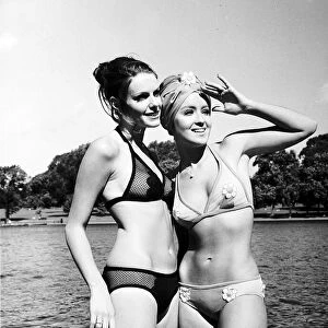 Part of the Trend Swimwear company Summer 1971 collection Helen Renout