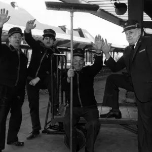 Middlesbrough Station Staff, 18th February 1983 Print