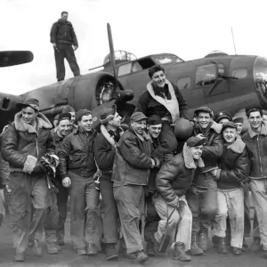 US troops in England during the Second World War Captain Bender of California