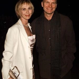 Trudie Styler and Sting in November 1998 arriving at The Hempel Hotel