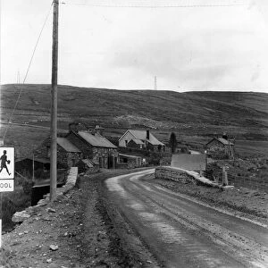 Tryweryn Valley - The little hamlet of Capel Celyn, which will be submerged when