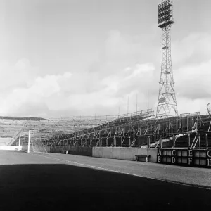 Turf Moor football stadium, the home of Burnley FC, Lancashire, 28th February 1967