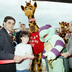 Turtle Mania hit Teesside today, at the opening of the new Toys R Us at Teesside Shopping Turtle Mania hit Teesside today, at the opening of the new Toys R Us at Teesside Shopping