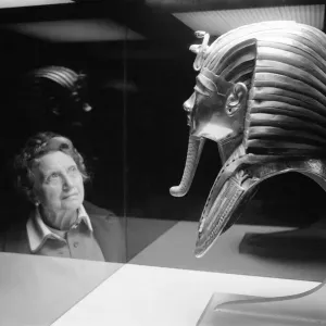 Tutankhamun Exhibition at the British Museum, London, 28th March 1972. Press Day Tutankhamun Exhibition at the British Museum, London, 28th March 1972. Press Day