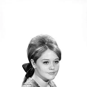 TV actress Leslie Carol. 1966 A1164-007