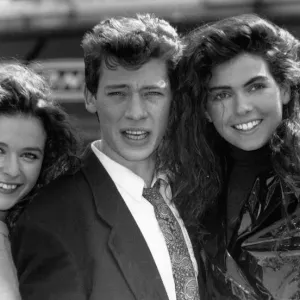 Press Gang Print: Dexter Fletcher and Julia Sawalha (00194)