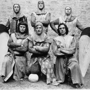 TV Progs Monty Pythons Flying Circus gang at Dounne Scotland John Cleese Eric Idle TV Progs Monty Pythons Flying Circus gang at Dounne Scotland John Cleese Eric Idle