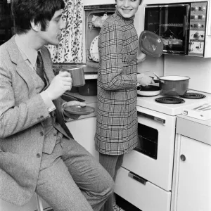 Twiggy at the Ideal Home Exhibition Print, 1967 Twiggy at the Ideal Home Exhibition Print, 1967