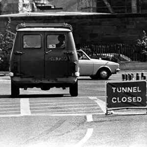 The Tyne Tunnel, runs under the River Tyne from Howdon in North Tyneside to Jarrow in