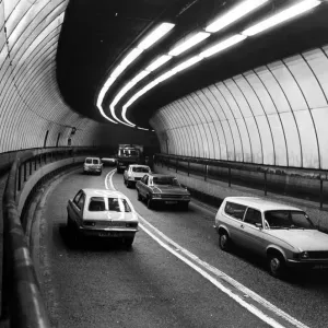 The Tyne Tunnel, runs under the River Tyne from Howdon in North Tyneside to Jarrow in The Tyne Tunnel, runs under the River Tyne from Howdon in North Tyneside to Jarrow in