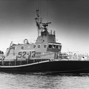 The Tynemouth lifeboat George and Olive Turner on the Tyne River, Tyne and Wear The Tynemouth lifeboat George and Olive Turner on the Tyne River, Tyne and Wear