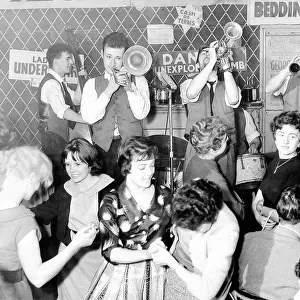 A Typical Crowded Scene With The Band Blasting Out Their Music On The New Orleans Jazz