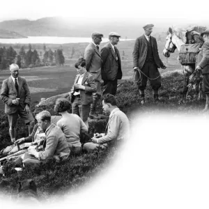 A Print of Grouse Shooting Scene, August 1932