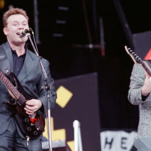 UB40 performing at the Nelson Mandela 70th Birthday Tribute concert