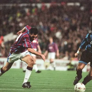 UEFA Cup match second leg, Aston Villa 1- 0 Inter Milan, held at Villa Park UEFA Cup match second leg, Aston Villa 1- 0 Inter Milan, held at Villa Park