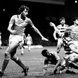 UEFA Cup Third Round Second Leg match at the City Ground December 1983 Nottingham Forest