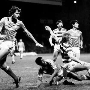 UEFA Cup Third Round Second Leg match at the City Ground December 1983 Nottingham Forest UEFA Cup Third Round Second Leg match at the City Ground December 1983 Nottingham Forest