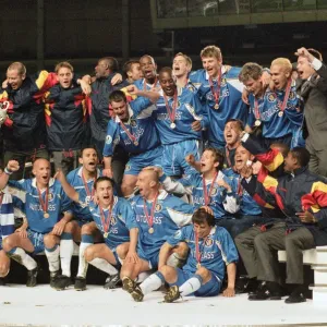 UEFA Cup Winners Cup Final Chelsea v Stuttgart, held at Rasunda Stadium