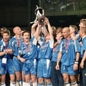 UEFA Cup Winners Cup Final Chelsea v Stuttgart, held at Rasunda Stadium