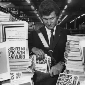UK European Communities Membership Referendum Print, 1975