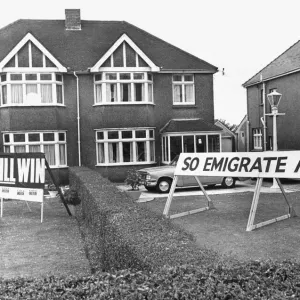 UK General Election 1970 Print: Split Vote Neighbours