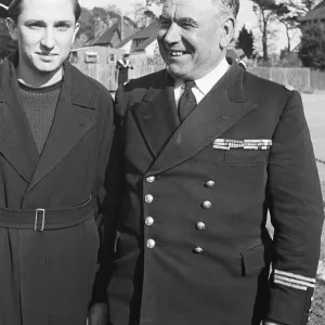 Un-named Free French Naval officer and sailor at their barracks in Southern England 5th Un-named Free French Naval officer and sailor at their barracks in Southern England 5th