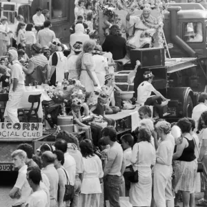The Unicorn Social Club Float Print 1986 Coventry Carnival