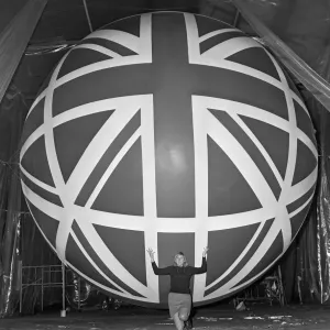 Union Jack Giant Balloon Print at Expo 70 Union Jack Giant Balloon Print at Expo 70