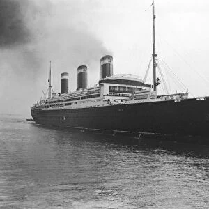The United States line ship SS Leviathan, formerly known as the Vaterland before being