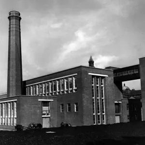 University of Birmingham, West Midlands, new boiler house, 2nd October 1953 University of Birmingham, West Midlands, new boiler house, 2nd October 1953