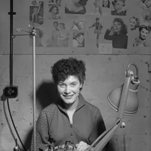 Upholsterers at Work Print, 1953 Upholsterers at Work Print, 1953