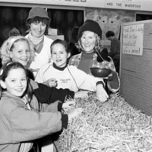 Upperthong School Christmas Fair - Needle in a Haystack. 7th December 1991